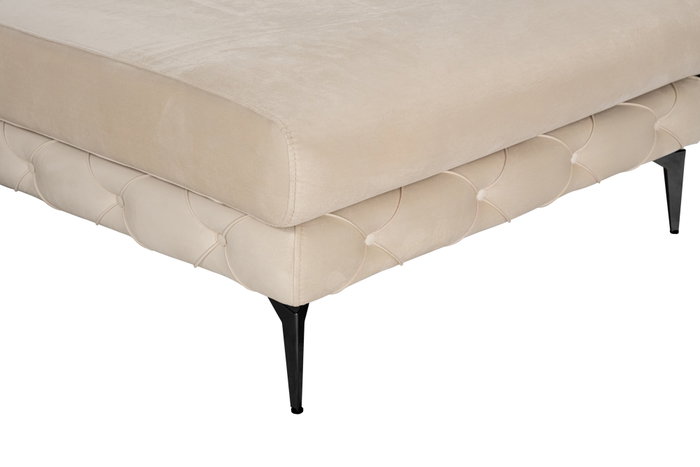 Atelier Del Sofa Como Eco Left - Beige, Black